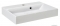 MARMY - SOFIA - Mosdó, mosdókagyló - Fényes fehér öntött márvány 50x36 - Szögletes - Bútorra, pultra ültethető